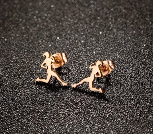 Earings that Scream “I am a Runner Girly”