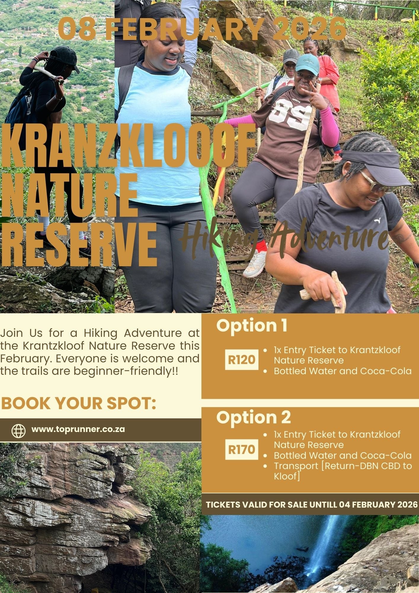 Krantzkloof Hiking Adventure: 08 February 2026