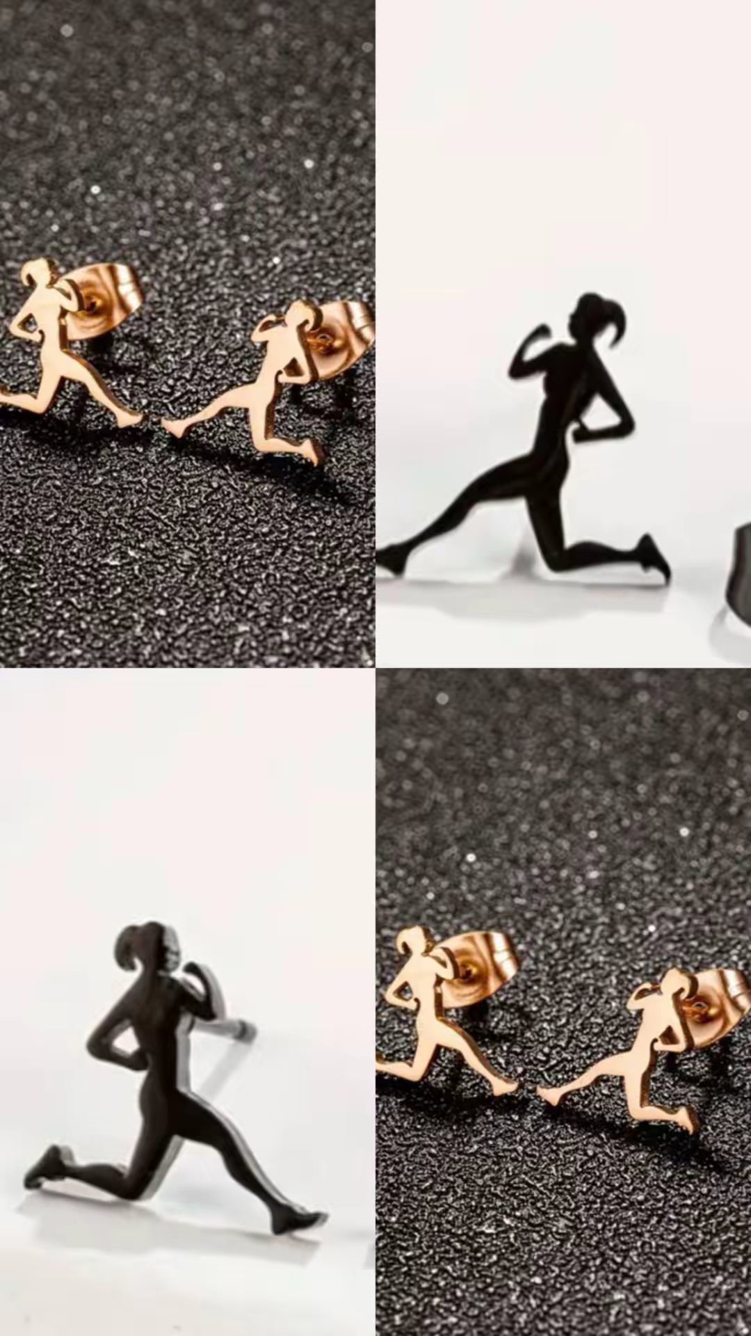 Earings that Scream “I am a Runner Girly”