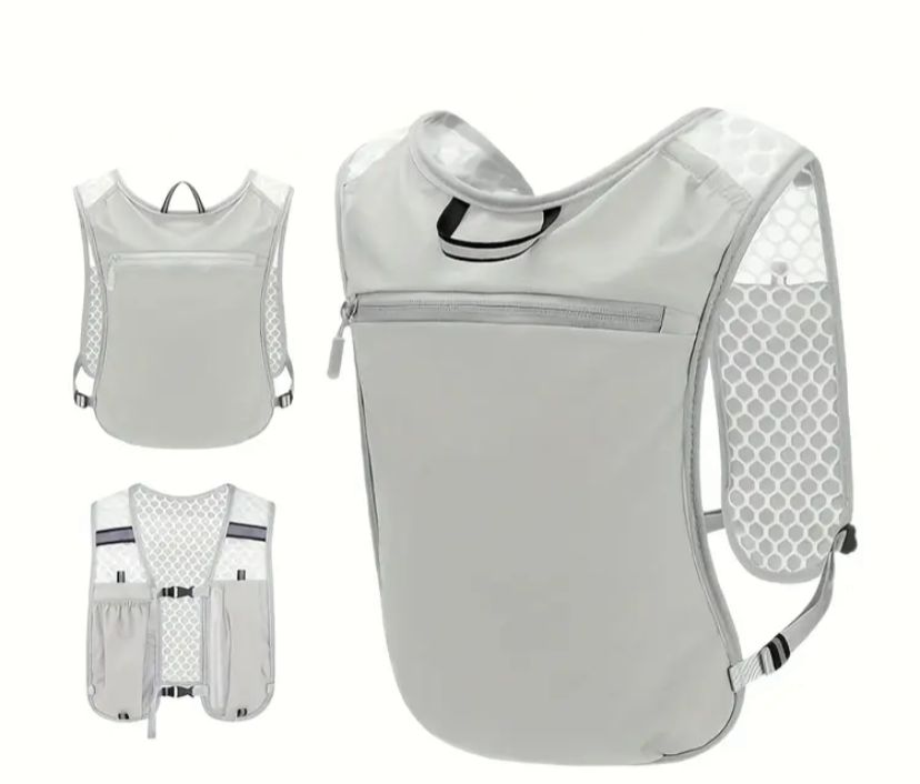 Outdoor Running and Hiking Vest Hydration Pack for Men and Women.