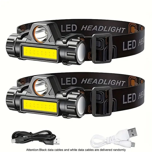 Rechargeable LED Headlamp for Nighttime Runs!
